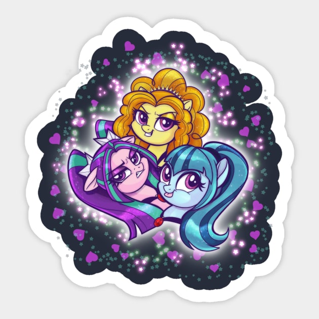 The Dazzlings Sticker by SophieScruggs